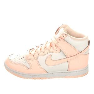 Women’s Pink and white Nike High Tops size 8
